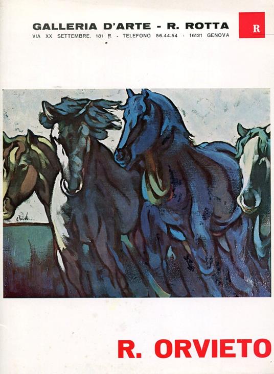 Renzo Orvieto. Mostra personale - copertina