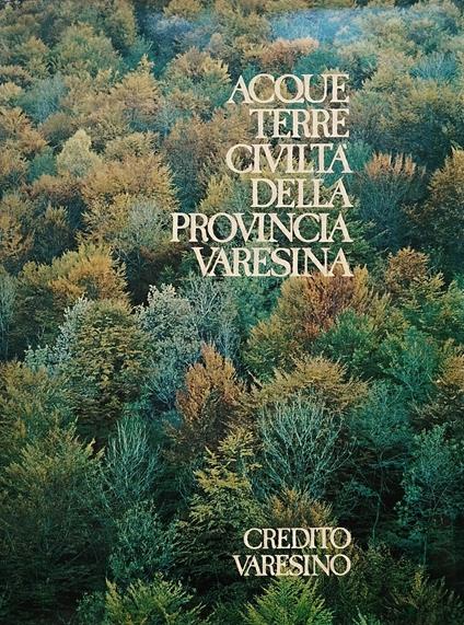 Acque terre civiltà della provincia varesina - Silvano Colombo - copertina