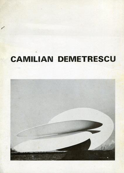 Camilian Demetrescu - copertina