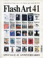 Flash Art. Anno XLI - N. 271 - Agosto-Settembre 2008. Speciale 41° Anniversario