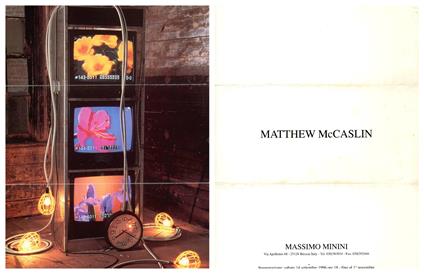 Matthew McCaslin - copertina