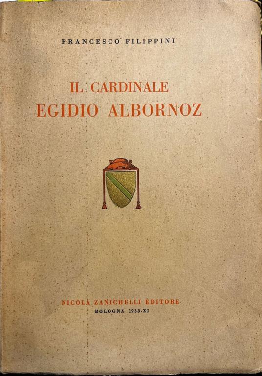 Il Cardinale Egidio Albornoz - copertina