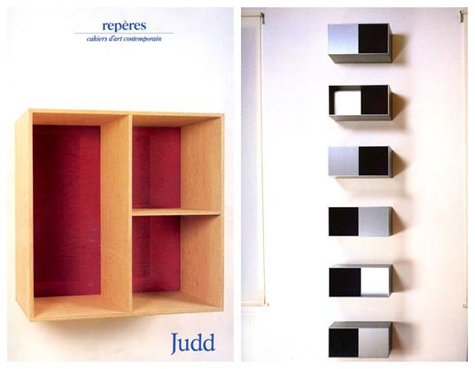 Donald Judd - copertina