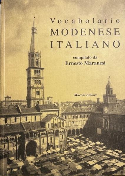 Vocabolario Modenese - Italiano - copertina