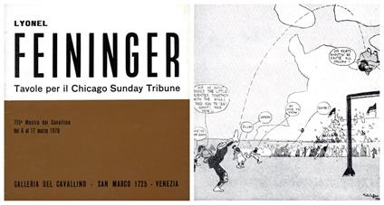 Lyonel Feininger. Tavole per il Chicago Sunday Tribune - copertina