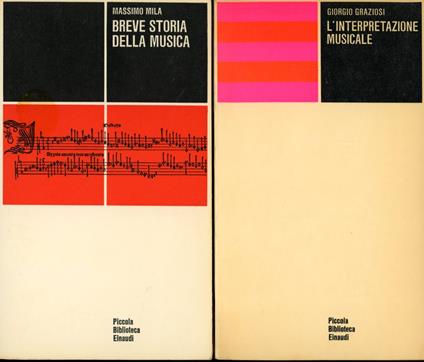 Breve storia della musica - Massimo Mila - copertina