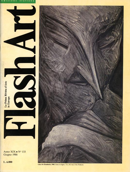 Flash Art. Giugno 1986, N. 133 - Flash Art - copertina