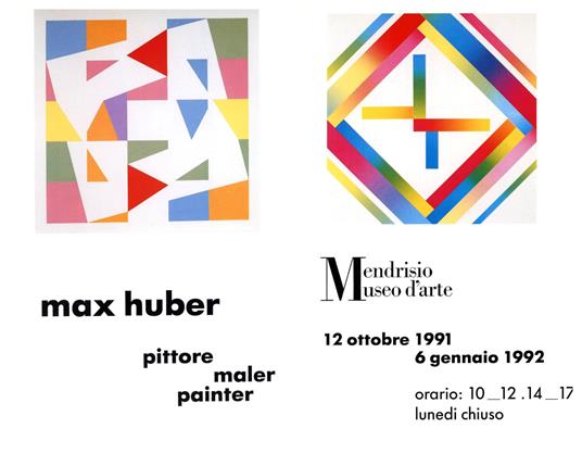 Max Huber pittore - copertina
