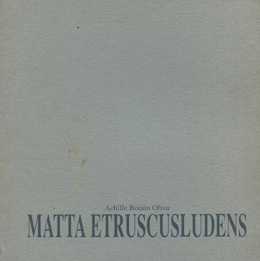 Matta etruscusludens - copertina