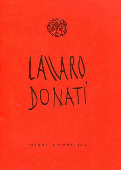 Lazzaro Donati 1958 - copertina