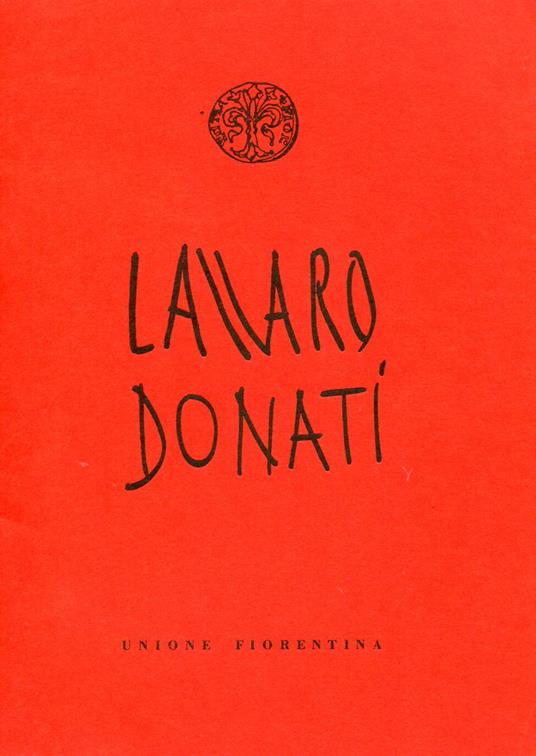 Lazzaro Donati 1958 - copertina