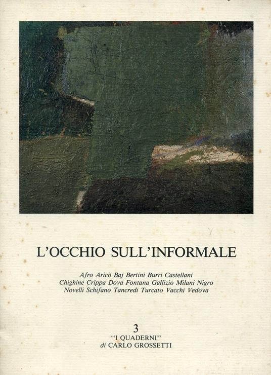 L' occhio sull'informale - copertina