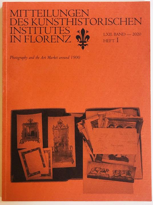 Mitteilungen des Kunsthistorischen Institutes in Florenz. LXII BAND 2020. HEFT 1 - copertina