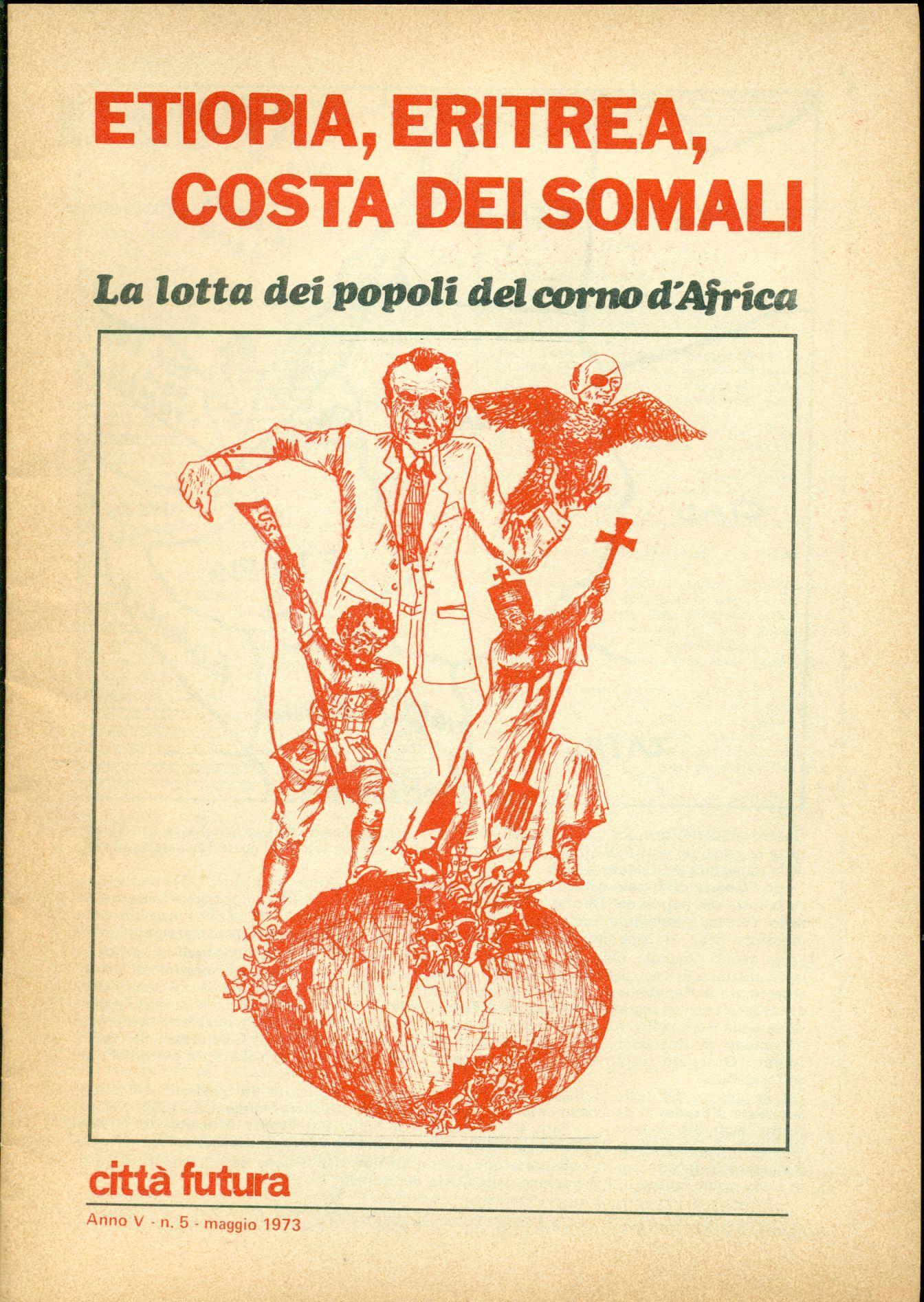 Raccolta di 4 fascicoli della rivista Città futura. Maggio 1974