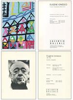 Eugene Ionesco. Gouachen, Originalgraphik, Plakate, Bucher