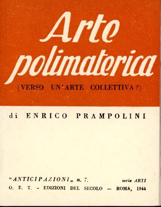 Arte polimaterica (Verso un'arte collettiva?) - copertina