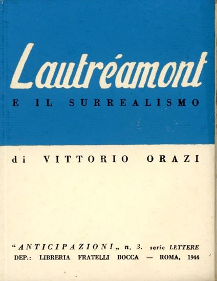 Lautréamont e il Surrealismo - copertina