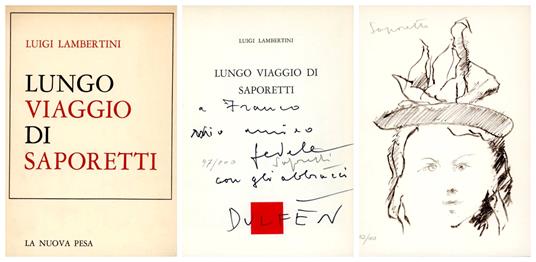 Lungo viaggio di Saporetti - copertina