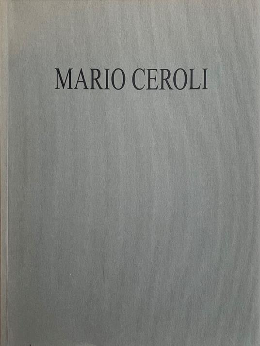 Mario Ceroli. La forza di sognare - copertina
