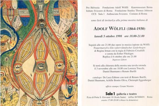 Adolf Wolfli (1864-1930) - copertina