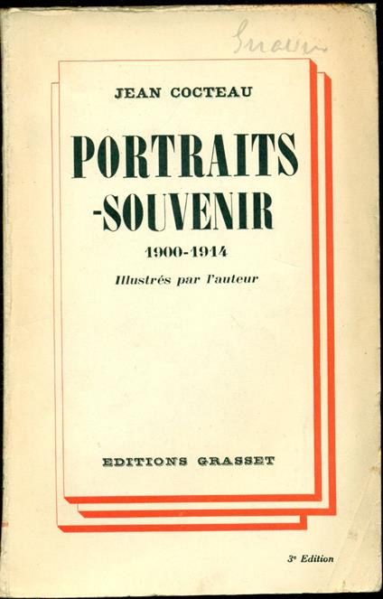 Portraits - souvenir 1900 - 1914 - copertina