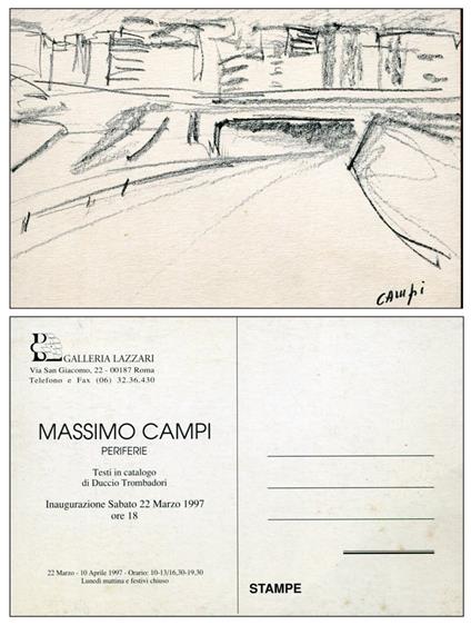 Massimo Campi. Periferie - copertina