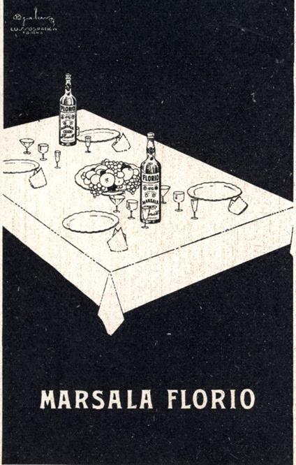 Cartolina postale della Società Anonima Vinicola Italiana Florio e C - copertina