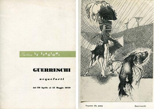 Guerreschi. Acqueforti - Giuseppe Guerreschi - copertina