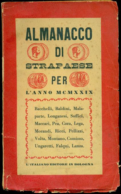 Almanacco di Strapaese per l'anno MCMXXIX - copertina