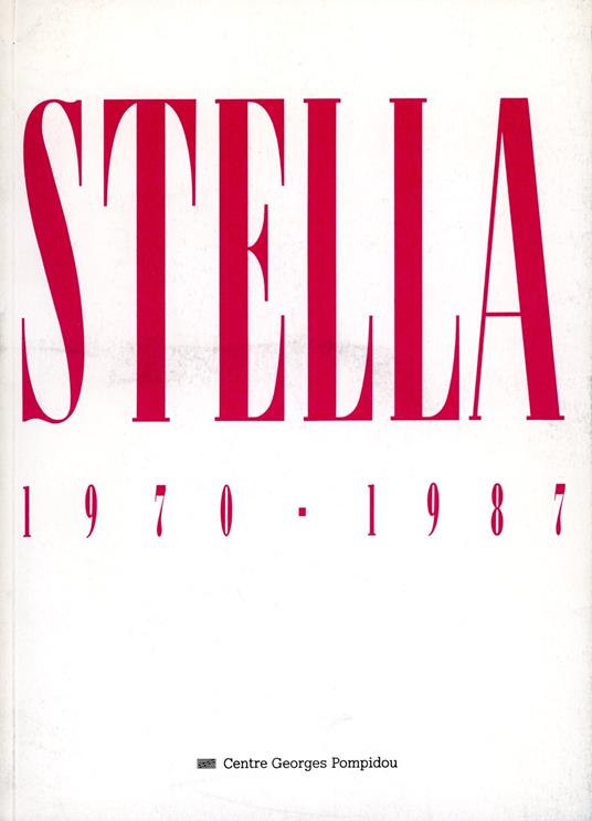 Frank Stella, 1970-1987 - copertina