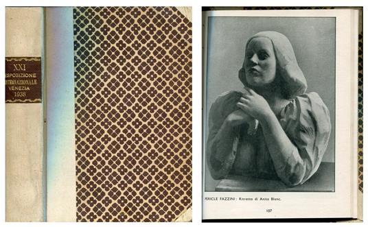 XXI Esposizione Biennale Internazionale d'Arte 1938-XVI. Catalogo - copertina