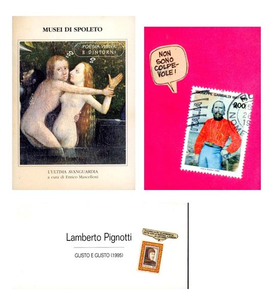 Gusto e gusto (1995) - Lamberto Pignotti - copertina