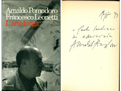 L' arte lunga - Arnaldo Pomodoro - copertina