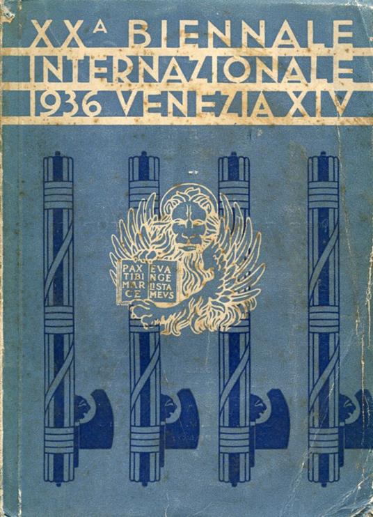 XX Esposizione Biennale Internazionale d'Arte1936-XIV. Catalogo - copertina
