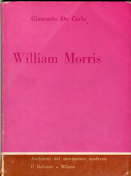 William Morris - William Morris - copertina