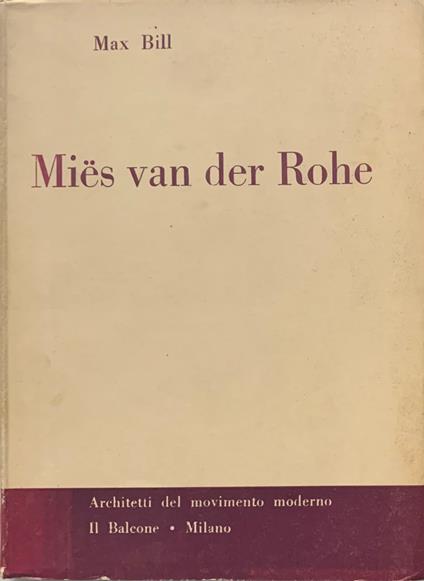 Mies van der Rohe - copertina