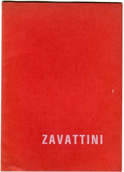 Cesare Zavattini - Cesare Zavattini - copertina