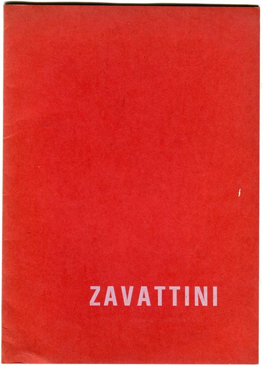 Cesare Zavattini - Cesare Zavattini - copertina
