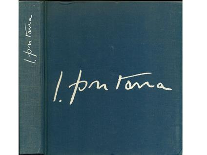 Lucio Fontana. 1972 - copertina