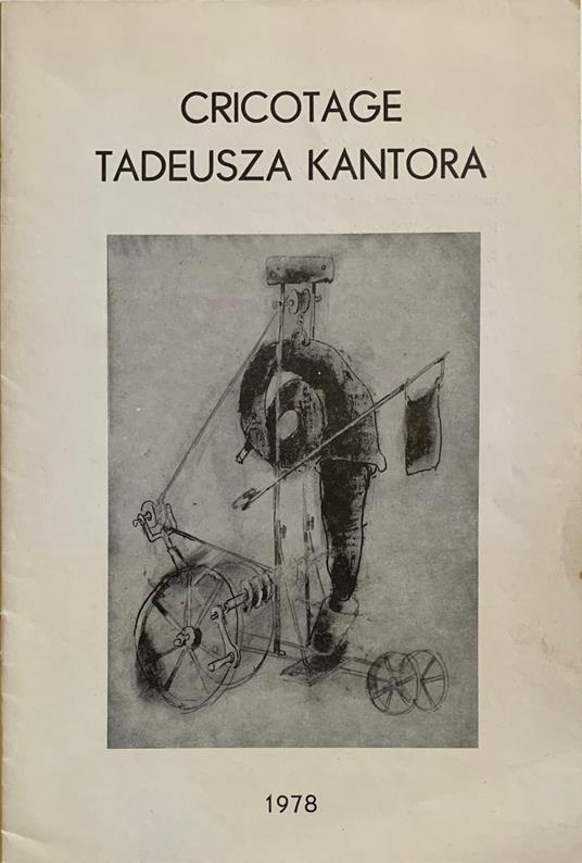 Cricotage Tadeusza Kantora - Tadeusz Kantor - copertina