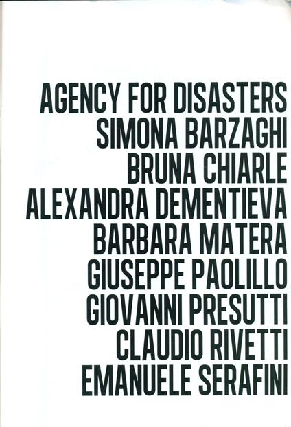 Speech about crysis - copertina