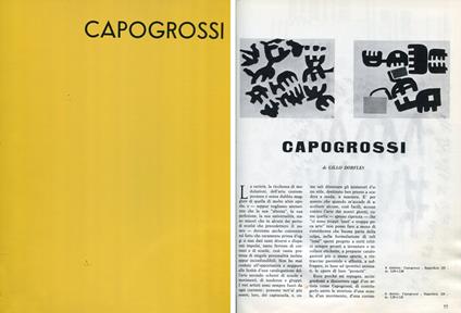 Capogrossi - copertina