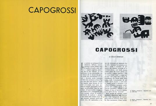Capogrossi - copertina