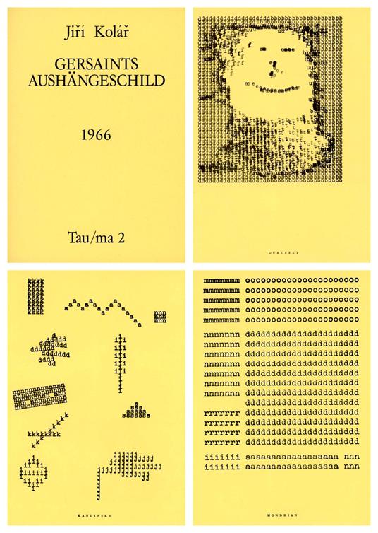 Gersaints Aushangeschild - Jiri Kolar - copertina