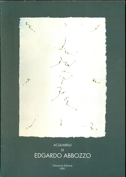 Acquerelli di Edgardo Abbozzo - copertina