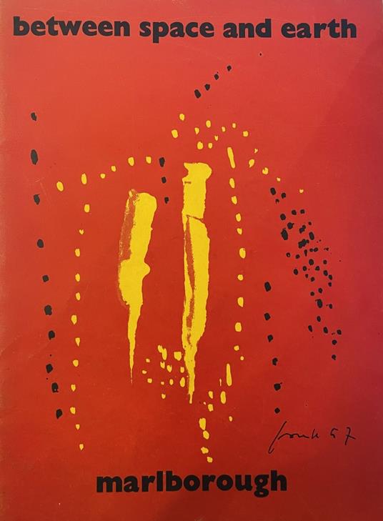 Between space and earth. Trends in modern italian art - copertina