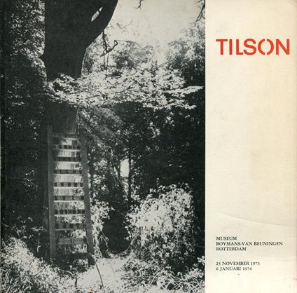 Tilson - Joe Tilson - copertina