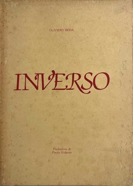 Inverso - Oliviero Beha - copertina