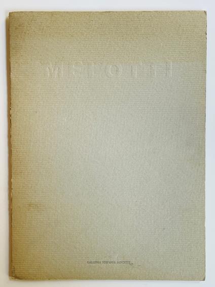 Gianni Melotti. Argille - copertina