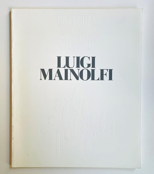 Luigi Mainolfi - Luigi Mainolfi - copertina